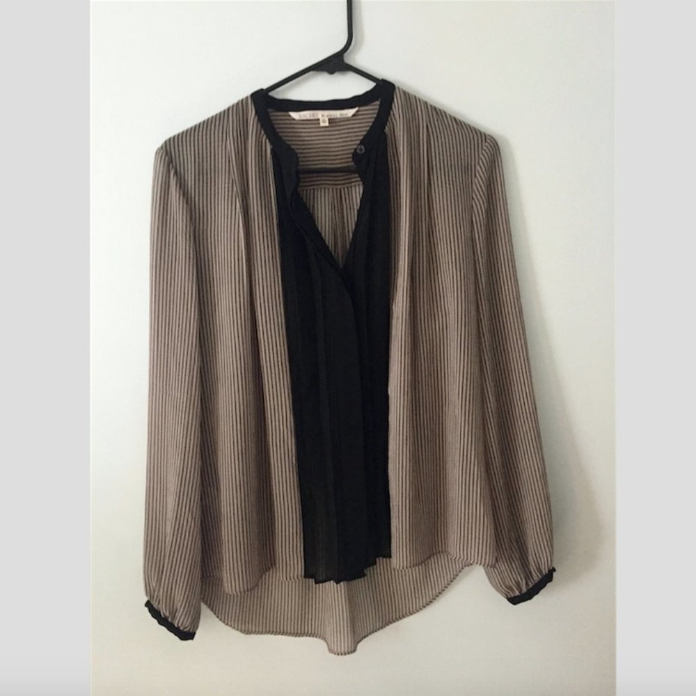 Rachel Roy Black & White Dress Top